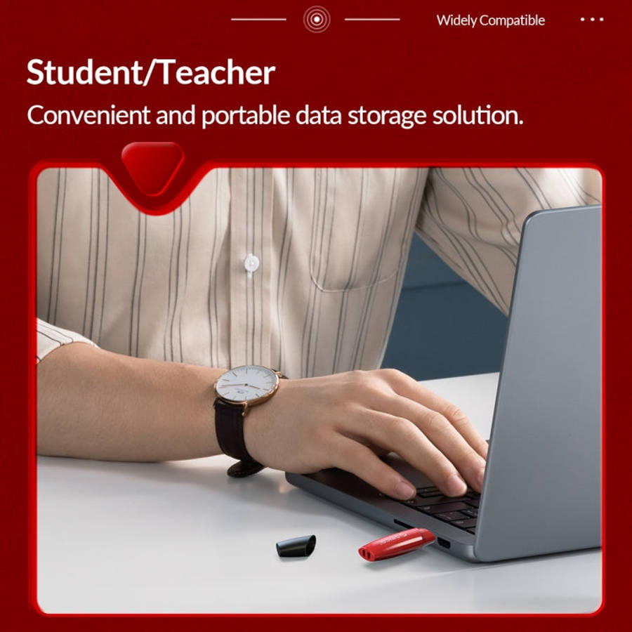 ORCIO USB3.0 U Disk Drive, Read: 260MB/s, Write: 15MB/s, Memory:256GB, Port:USB-A(Red)
