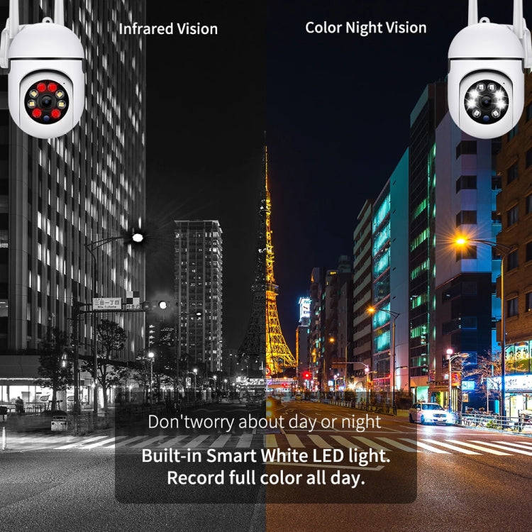 A7 1080P HD Wireless WiFi Smart Surveillance Camera Support Night Vision / Two Way Audio with 16G...