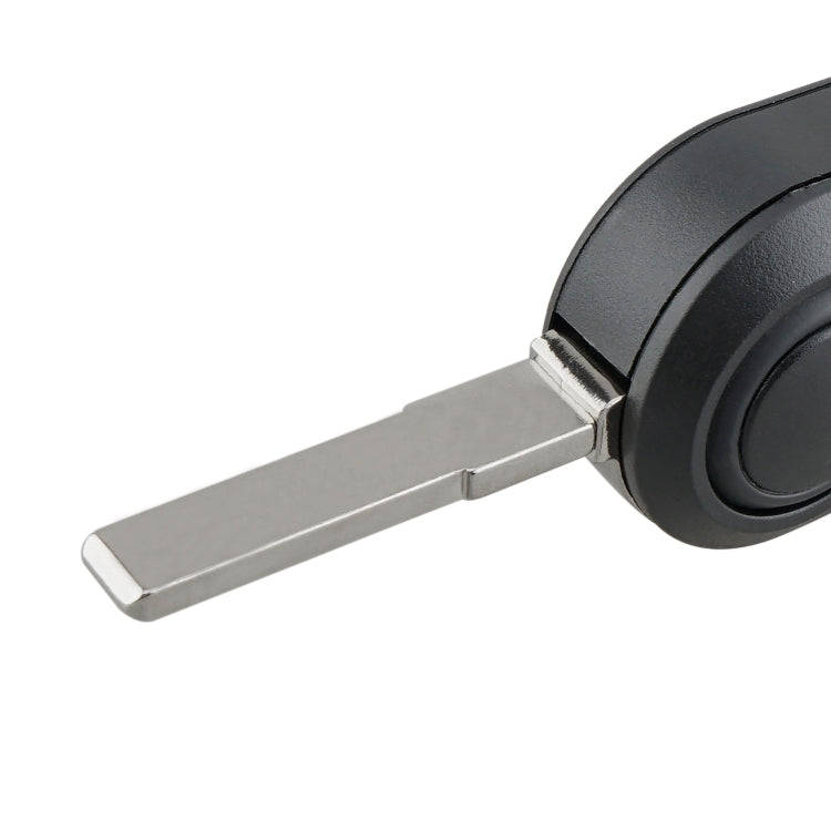 For Fiat 3 Button Folding Car Key Case Remote Control Shell SIP22, Style:White Switch Trunk Button