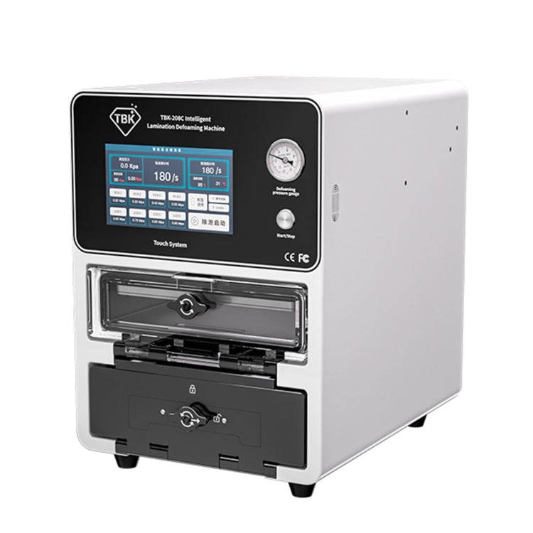 TBK 208C 15-inch Curved Screen Laminating and Defoaming Machine, Plug:EU Plug