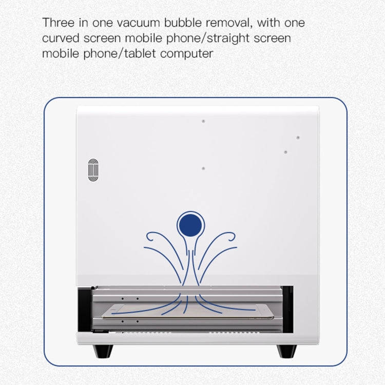 TBK 208C 15-inch Curved Screen Laminating and Defoaming Machine, Plug:AU Plug