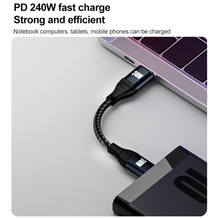 PD 240W Type-C to Type-C Fast Charge Data Cable, Length:3m