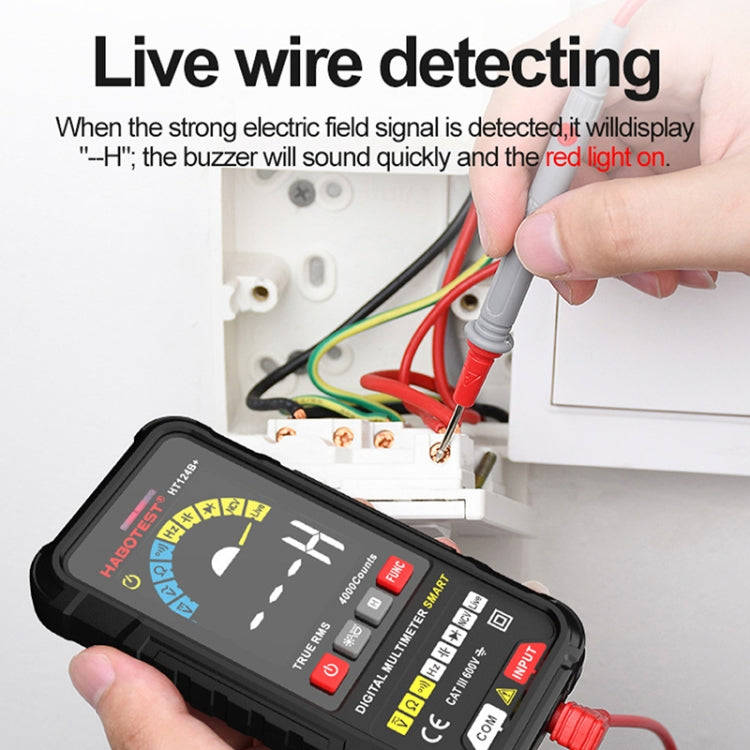 HABOTEST HT124A+ Mini Digital Display High-precision Multimeter