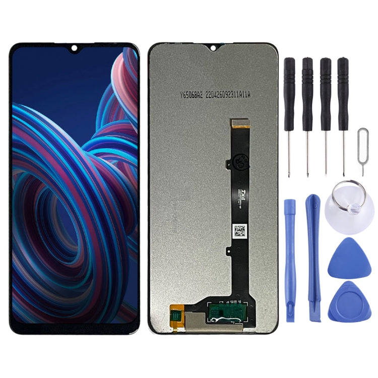 IPS LCD Screen For ZTE Blade A72 5G 7540N with Digitizer Full Assembly(Black)