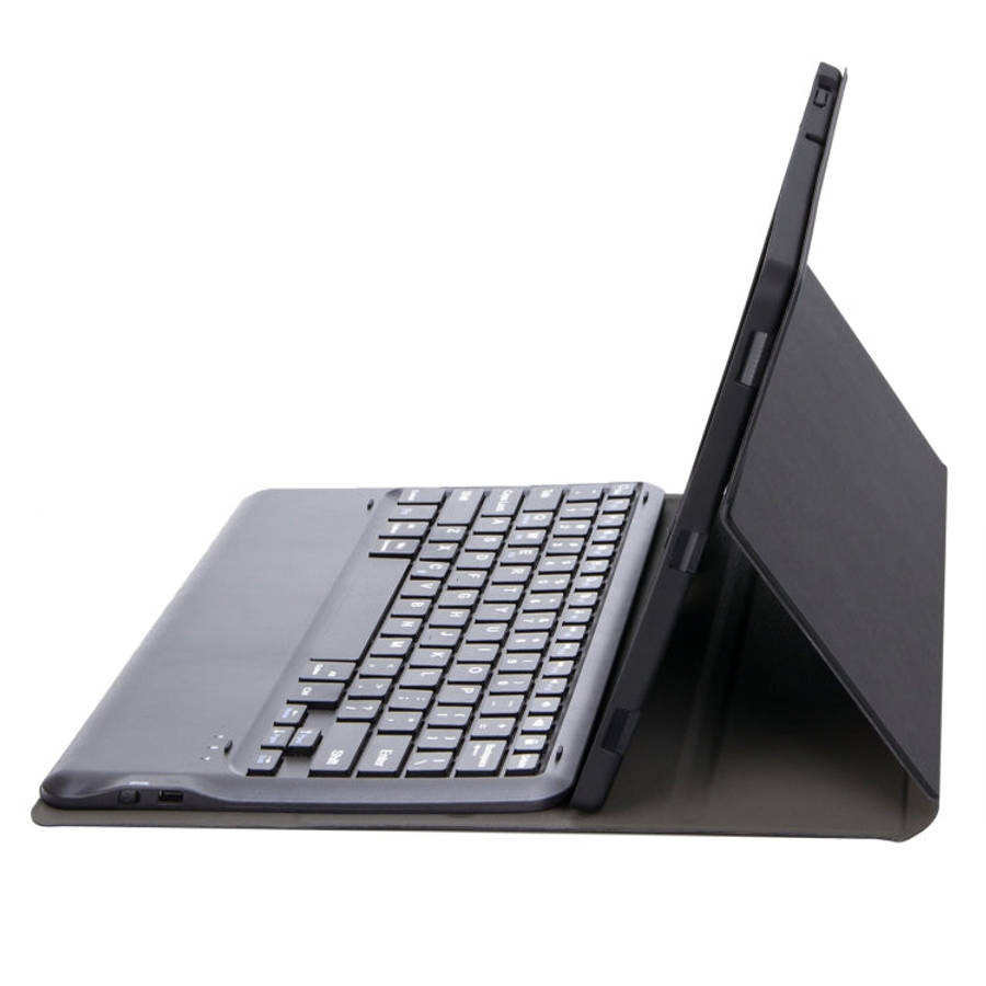 For Honor Pad V8 Pro AHV8 Ultrathin Detachable Bluetooth Keyboard Leather Tablet Case(Black)