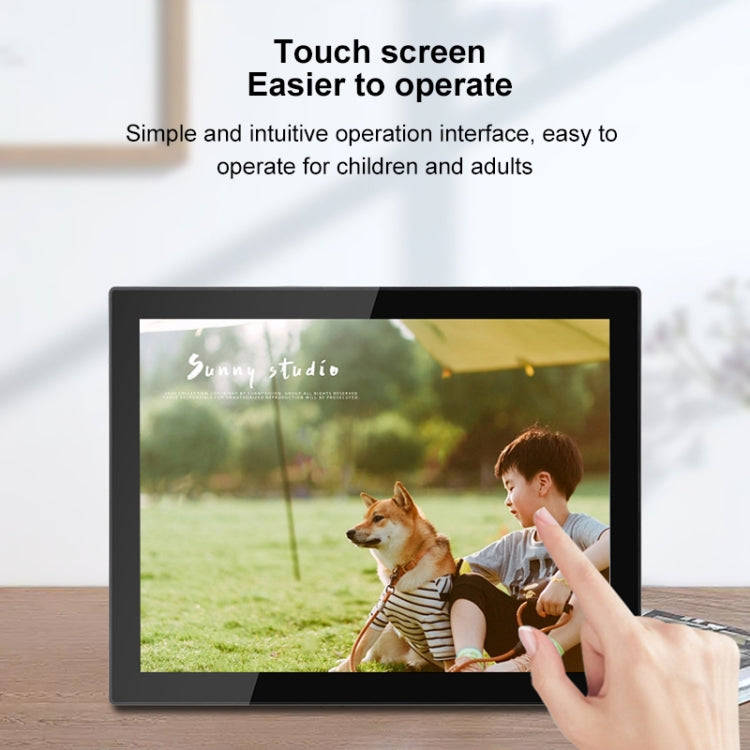 15 inch LED Display WiFi Cloud Photo Frame, RK3126C Quad Core up to 1.5GHz, Android 6.0, 1GB+16GB...