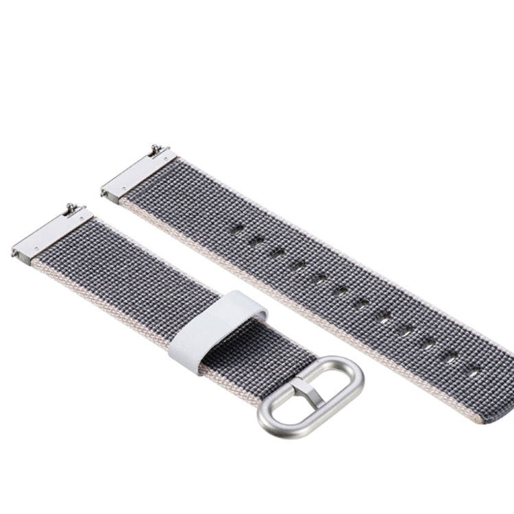For Garmin Vivoactive 3 Nylon Watch Band with Buckle(Red)