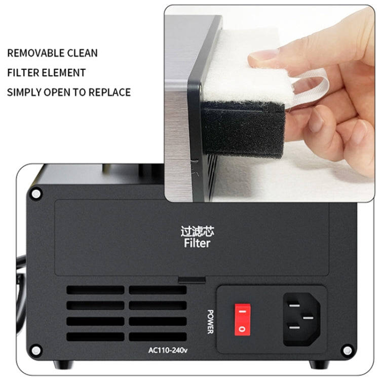 D301 Multifunctional Intelligent Smoking Constant Temperature Soldering Disassembly Rework Statio...