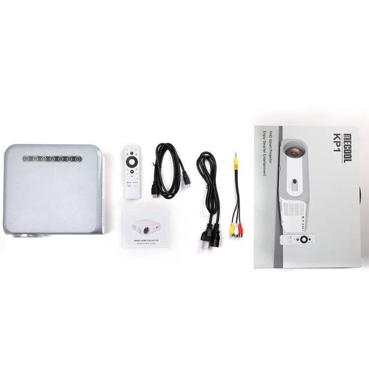 MECOOL KP1 1920x1080P 700ANSI Lumens Portable Mini LCD Smart Projector(US Plug)