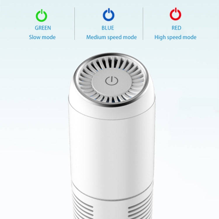 Y-20 Desktop Car Negative Ion Air Purifier(White)