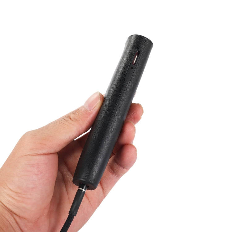 For IQOS ILUMA ONE Leather + TPU Electronic Cigarette Case with Lanyard(Black)