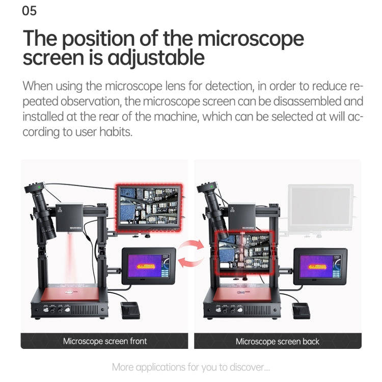 Mega-idea Intelligent Infrared Laser Desoldering Machine, Model:Without Microscope Set(US Plug)
