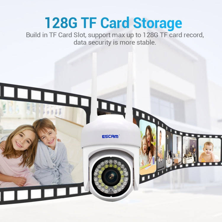 ESCAM PVR007 3MP Smart HD WiFi Camera Support Full Color Night Vision / Motion Detection / Sound ...