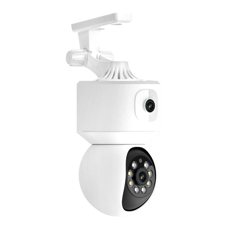 ESCAM QF010 2x2MP Dual Lens Dual Screen Surveillance WiFi Camera Support Two-way Voice & Motion D...