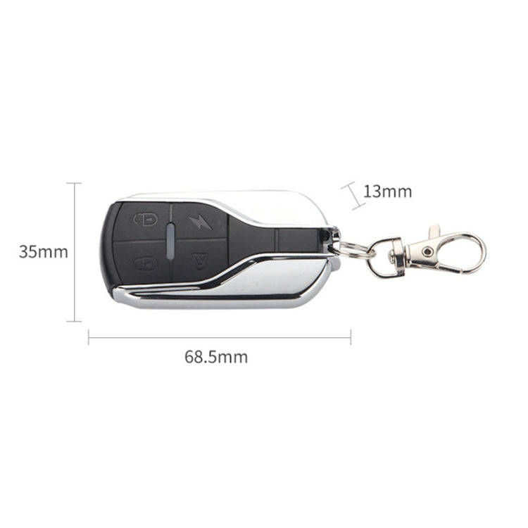 433MHz Copy Code 2pcs For Maserati Four-button Anti-theft Alarm Wireless Key Remote Control