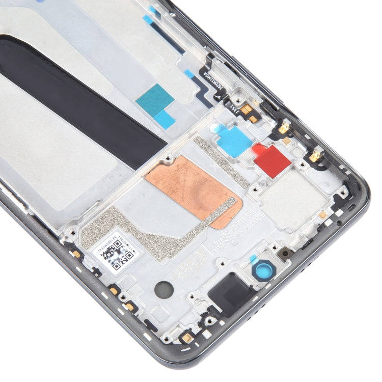 OLED LCD Screen For Xiaomi Redmi K40 Digitizer Full Assembly with Frame(Black)