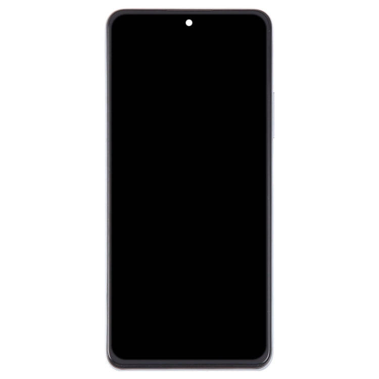 OLED LCD Screen For Xiaomi Redmi K40 Digitizer Full Assembly with Frame(Silver)