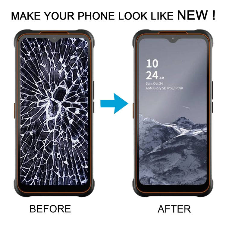 LCD Screen For AGM Glory G1 SE with Digitizer Full Assembly
