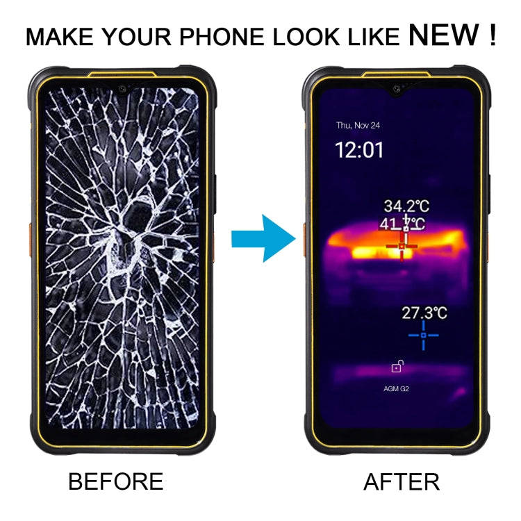 LCD Screen For AGM G2 Pro with Digitizer Full Assembly