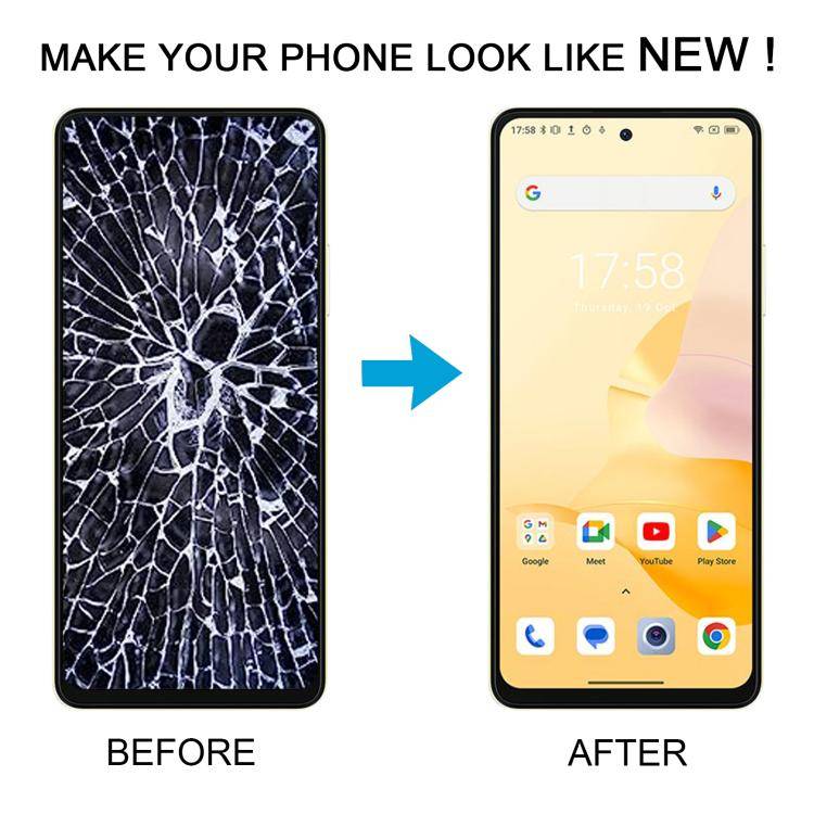 For Blackview SHARK 8 LCD Screen with Digitizer Full Assembly