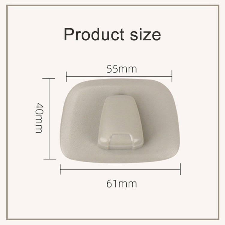 Left-Drive Car Coat Hook Hanger For volvo XC60 / XC90 / S90 / V90 / XC40(Black Left)