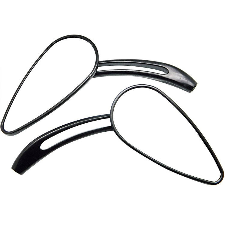SF104 Motorcycle Modified Retro Rearview Mirror Reflective Mirror(Plating Silver)