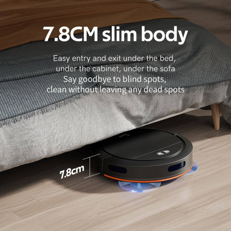 OB16 Mini Vacuum Cleaner Intelligent Sweeping Robot(Black)