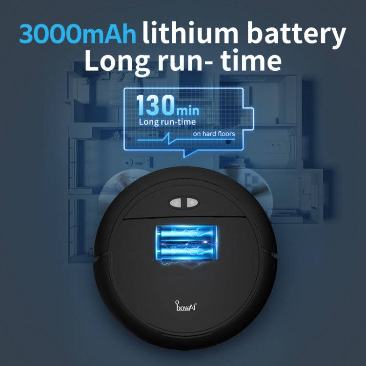 OB16 Mini Vacuum Cleaner Intelligent Sweeping Robot(Black)