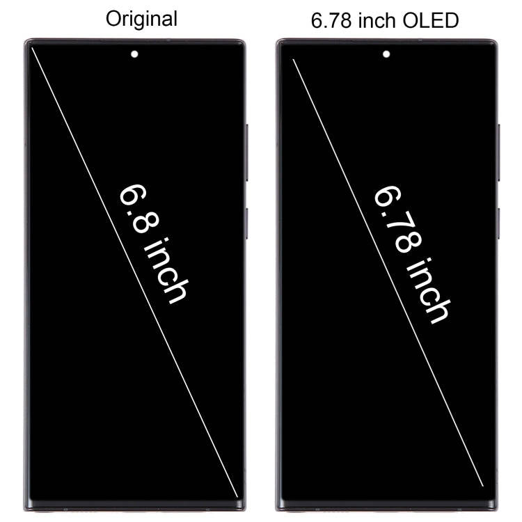 For Samsung Galaxy S22 Ultra 5G SM-S908B 6.78 inch EU Version OLED LCD Screen Digitizer Full Asse...