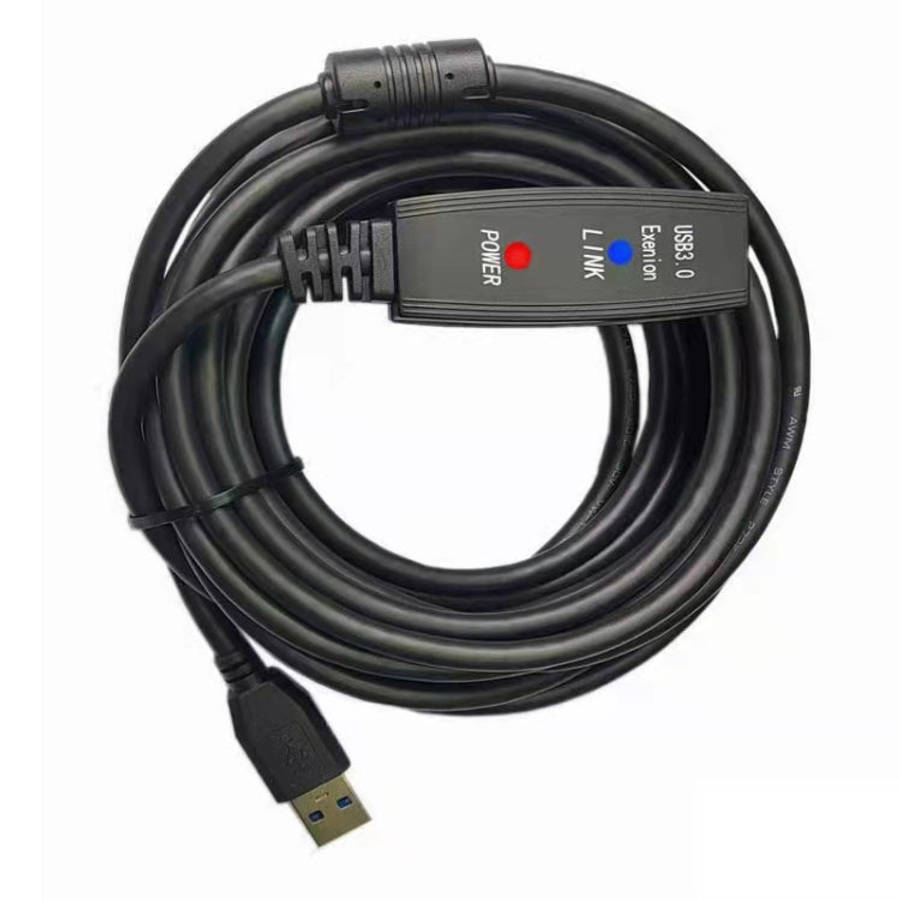 USB 3.0 Male to Female Super Speed Extension Cable, Length:10m