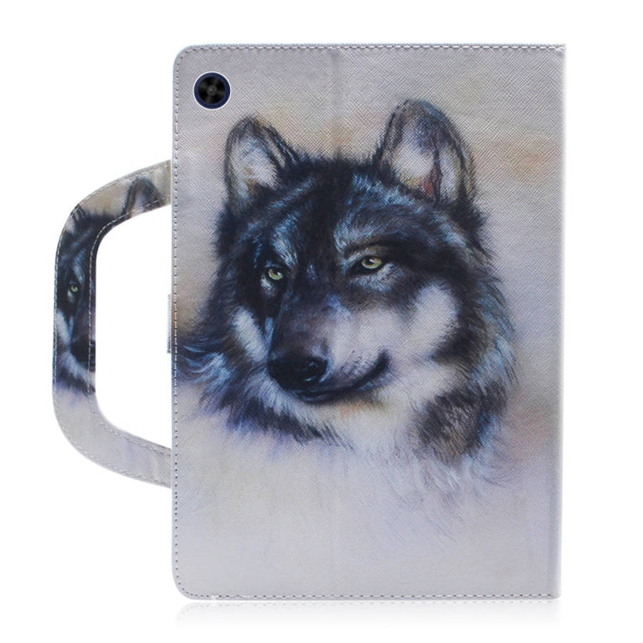 For Huawei MatePad T8 3D Colored Drawing Horizontal Flip Leather Case with Holder & Card Slot & W...