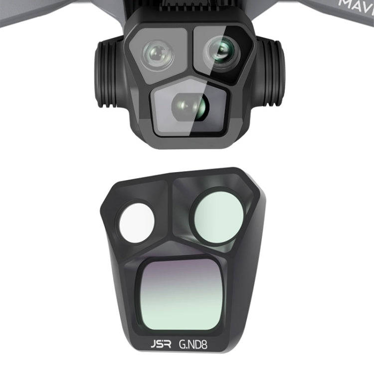 For DJI Mavic 3 Pro JSR GB Gradient Neutral Density Lens Filter, Lens:GND8