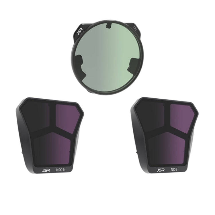 For DJI Mavic 3 Pro JSR KH Series Drone Lens Filter, Filter:3 in 1
