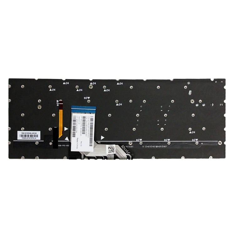 For HP Spectre 15-AP US Version Laptop Backlight Keyboard(Silver)