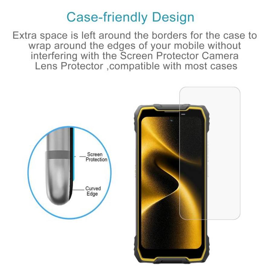 For Blackview Oscal Pilot 5 50pcs 0.26mm 9H 2.5D Tempered Glass Film