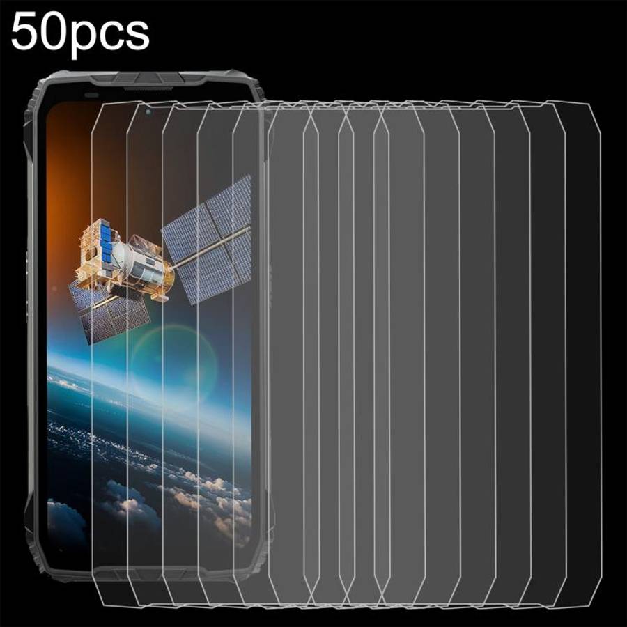 For Blackview Rock 2 Pro 50pcs 0.26mm 9H 2.5D Tempered Glass Film
