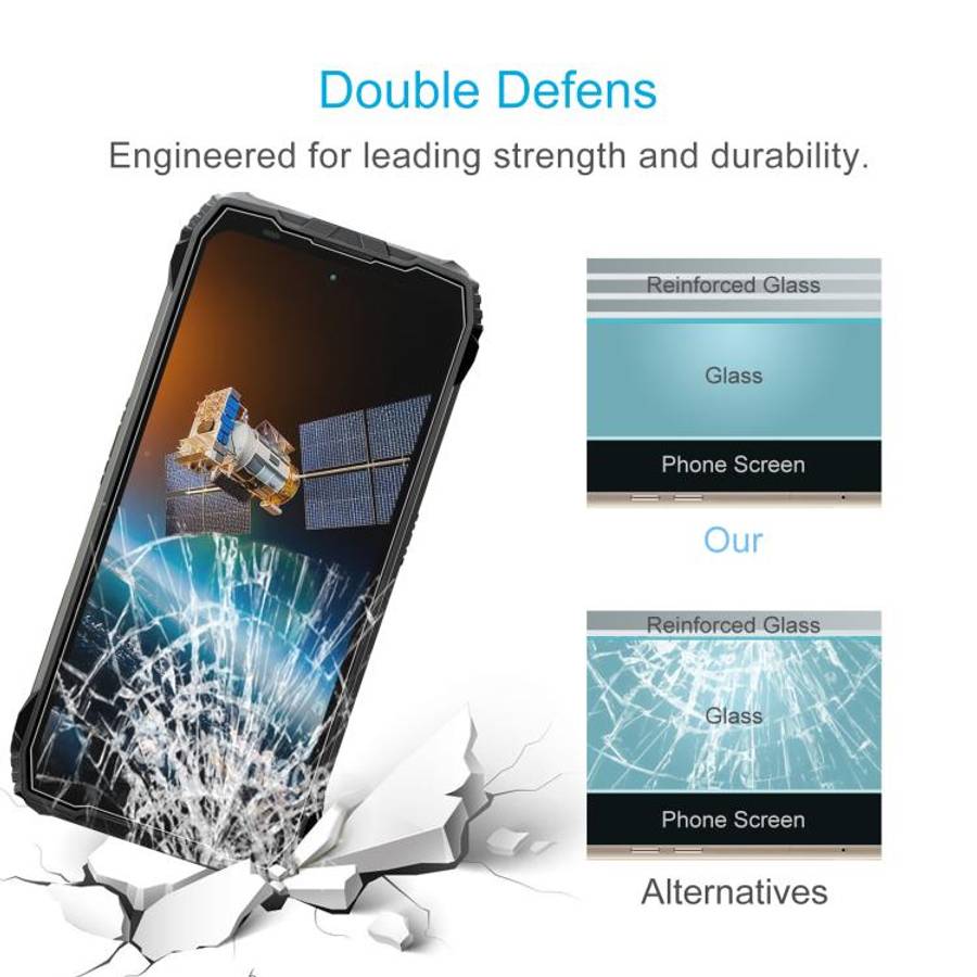 For Blackview Rock 2 Pro 50pcs 0.26mm 9H 2.5D Tempered Glass Film