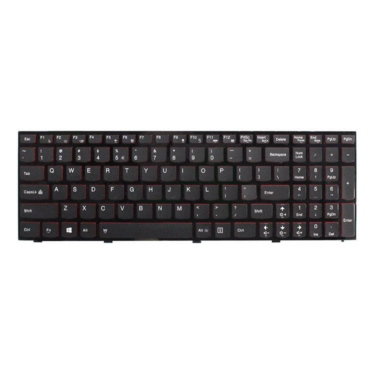 For Lenovo IBM Y500 / Y500N / Y510P / Y590 US Version Backlight Laptop Keyboard with Frame