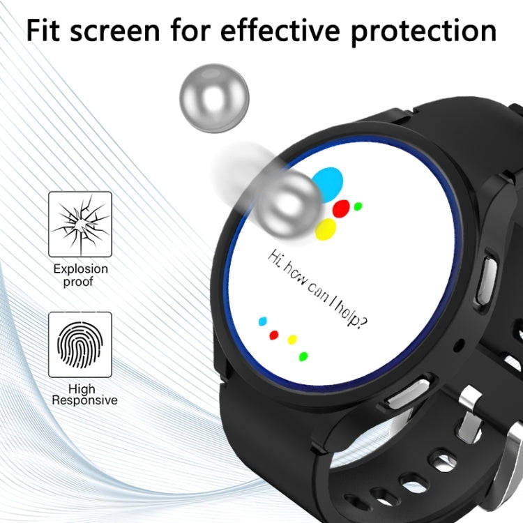 For Samsung Galaxy Watch 6 44mm Half-inclusive PC Watch Protective Case(Midnight Blue)