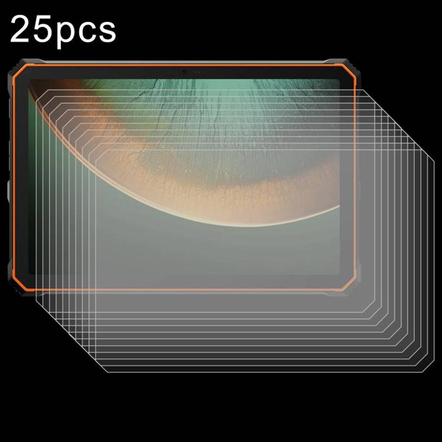 For Blackview Active 10 Pro / Active 7 11 25pcs 9H 0.3mm Explosion-proof Tempered Glass Film