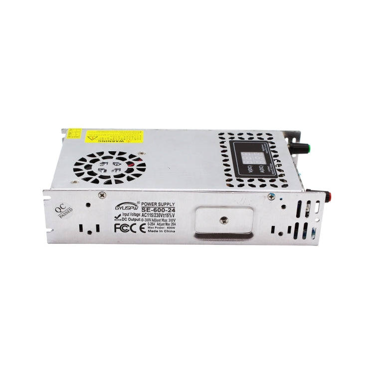 SE-600-24 DC24V 600W 25A GYUSPW Adjustable Voltage and Current Light Bar Regulated Switching Powe...