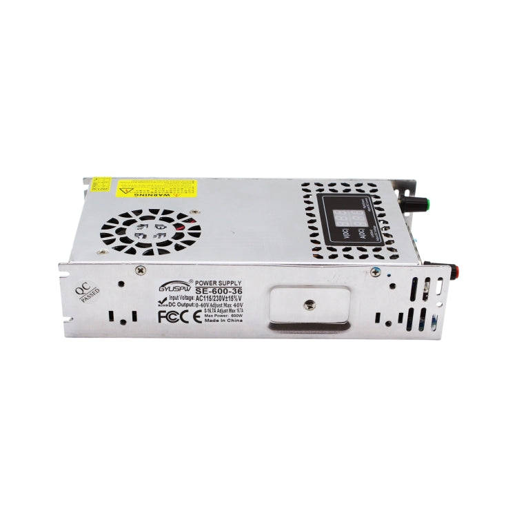 SE-600-36 DC36V 600W 16.7A GYUSPW Adjustable Voltage and Current Light Bar Regulated Switching Po...