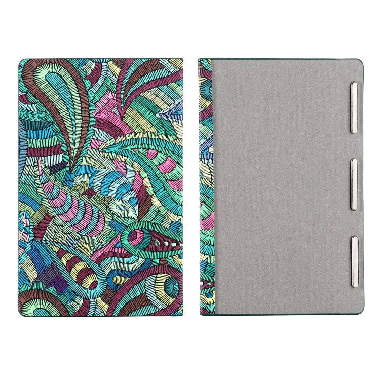 For IQOS ILUMA Prime PU Leather Electronic Cigarette Protective Case(Waist Flower Green)