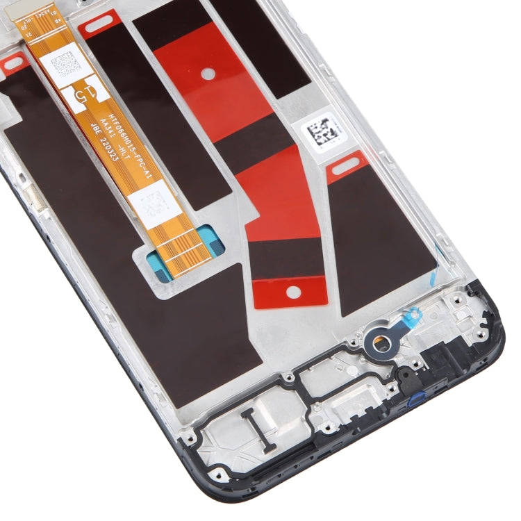 For OPPO A77 4G OEM LCD Screen Digitizer Full Assembly with Frame