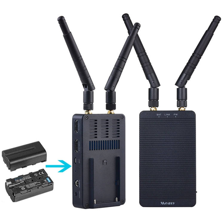 Measy T1 4K HDMI 2.0 Wireless Audio Video Transmitter Receiver Extender Transmission System, Tran...