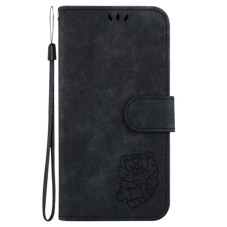 For Huawei nova 12 Pro / nova 12 Ultra Little Tiger Embossed Leather Phone Case(Black)