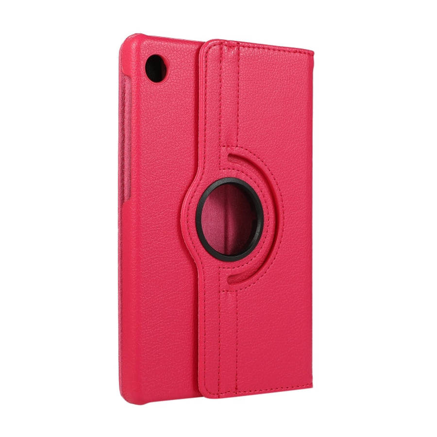 For Huawei MatePad T8 / C3 8 inch Litchi Texture Horizontal Flip 360 Degrees Rotation Leather Cas...