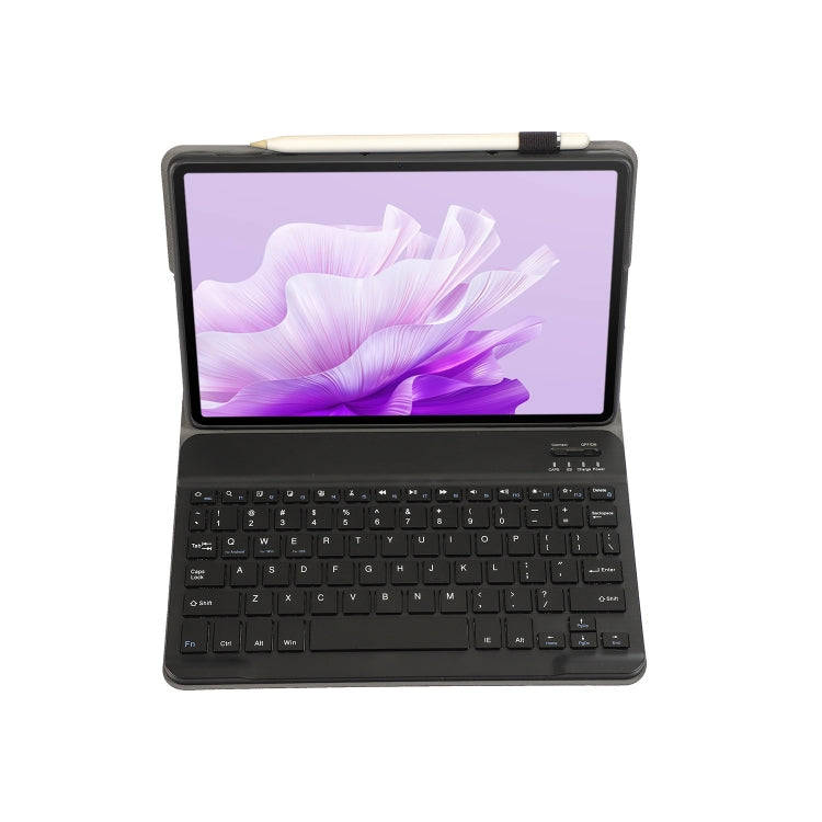 For Huawei MatePad 11.5 2023 AH17 Lambskin Texture Ultra-thin Detachable Bluetooth Keyboard Leath...