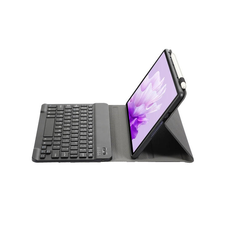 For Huawei MatePad 11.5 2023 AH17 Lambskin Texture Ultra-thin Detachable Bluetooth Keyboard Leath...