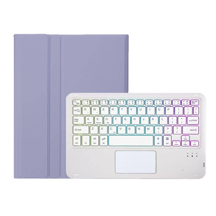 For Huawei MatePad 11.5 2023 AH17-AS Lambskin Texture Ultra-thin Detachable Backlight Bluetooth K...